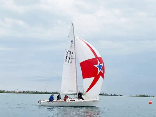 Sailboat that was fixed with epoxy
