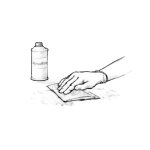 Clean the surface instruction