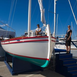 gajeta Boat with sails